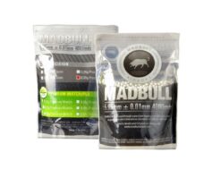 Munição Airsoft BBs MADBULL Perfect Precision 0.28g – 4000 BBs