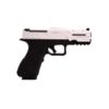 Pistola de Airsoft Poseidon CSI XG8 GBB - Branco / Preto