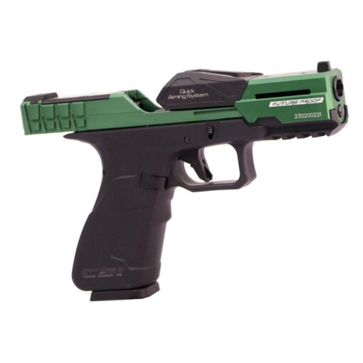 Pistola de Airsoft Poseidon CSI XG8 GBB - Green / Preto