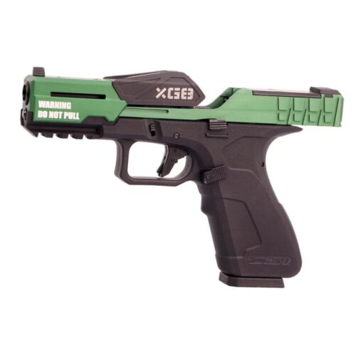 Pistola de Airsoft Poseidon CSI XG8 GBB - Green / Preto