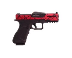 Pistola de Airsoft Poseidon CSI XG8 GBB - Vermelho - Preto