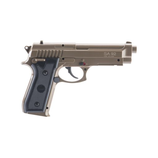 Pistola de Pressão SA92 PT92 4.5mm Gás CO2 Slide Fixo - Swiss Arms 