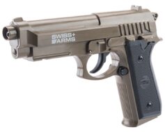 Pistola de Pressão SA92 PT92 4.5mm Gás CO2 Slide Fixo - Swiss Arms 