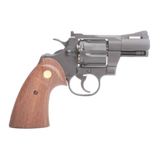 REVOLVER AIRSOFT KINGARMS PYTHON 357 2.5” A GÁS - PRETO