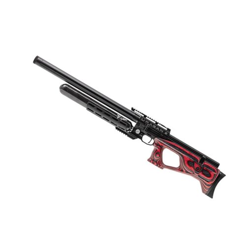 CARABINA DE PRESSÃO AIRGUN TECHNOLOGY URAGAN 2 700 PCP RED LAMINATE BULLPUP 