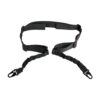 Bandoleira Wosport 2 Pontos Americana Standard - Preto