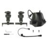 Fone de ouvido Headset Wosport C5 Tactical - OD Green