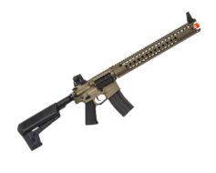 Rifle de Airsoft Krytac AEG Warsport LVOA-C - Dark Earth