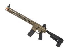 Rifle de Airsoft Krytac AEG Warsport LVOA-C - Dark Earth