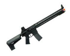 Rifle de Airsoft Krytac AEG Warsport LVOA-C - Preto
