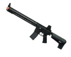 Rifle de Airsoft Krytac AEG Warsport LVOA-C - Preto