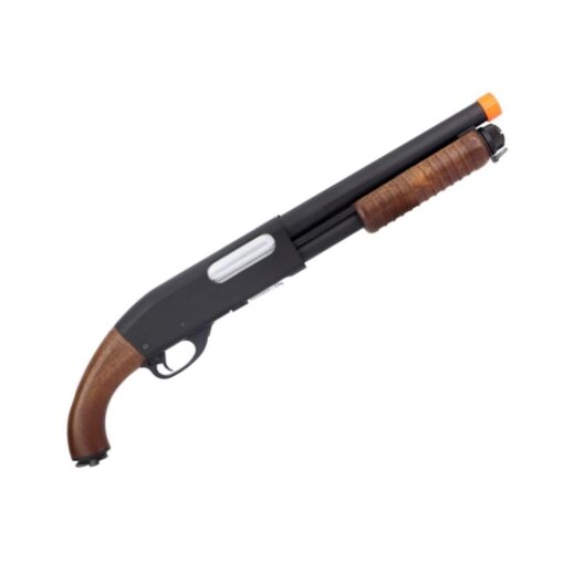 Shotgun Airsoft S&T Armament Spring Bolt Action M870 Short - Madeira