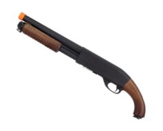 Shotgun Airsoft S&T Armament Spring Bolt Action M870 Short - Madeira