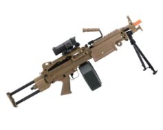 Suporte Airsoft FN Herstal A&K Cybergun AEG M249 Minimi PARA MKII 