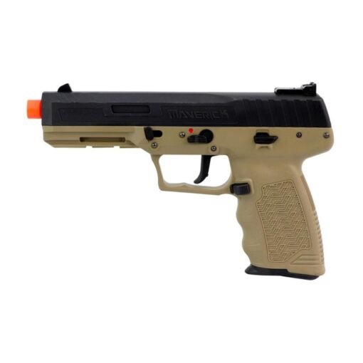 Pistola de Airsoft SRC GBB Maverick FN57 6mm - Duas Cores