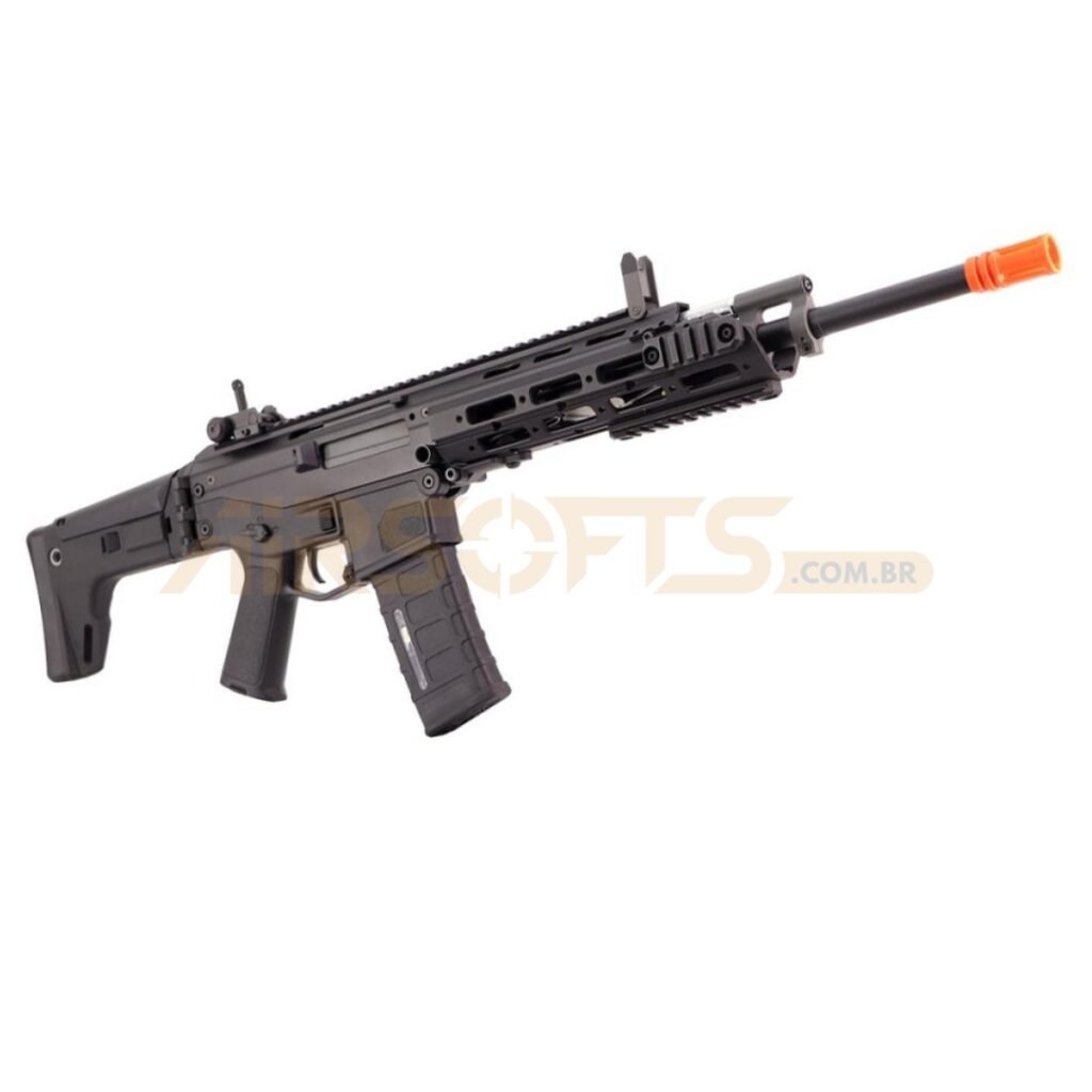 RIFLE AIRSOFT A&K MASADA LONG DMR ADAPTIVE COMBAT- PRETO - Airsofts Brasil